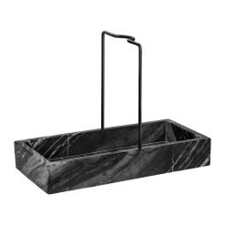 Mette Ditmer Organizador de encimera Marble 12x23,5 cm, Black-grey NegroGris Sale