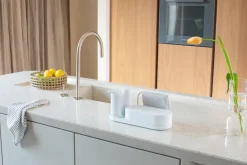 Brabantia Otros Utensilios De Limpieza<Organizador de fregadero SinkStyle, set de 3 piezas, Mineral Fresh White Blanco
