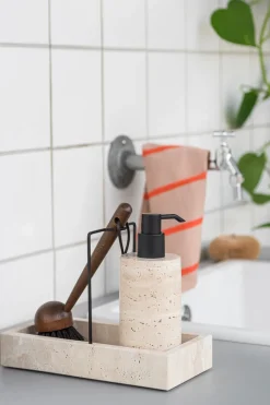 Mette Ditmer Otros Utensilios De Limpieza<Organizador fregadero Travertine 12x23,5 cm, Linen Beige