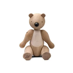 Kay Bojesen Denmark Figuras Decorativas De Madera<Oso de madera Kay Bojesen mediano, roble y arce BeigeMarrón