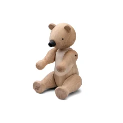 Kay Bojesen Denmark Figuras Decorativas De Madera<Oso de madera Kay Bojesen mediano, roble y arce BeigeMarrón