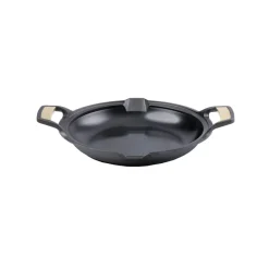 Victoria Sartenes Y Ollas De Hierro Fundido<Paellera Signature hierro fundido pulido 33 cm, Negro