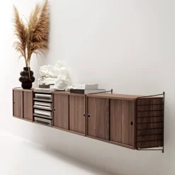 String Panel de pared , , 50x20 cm, paquete de 2 Beige Discount