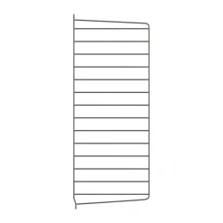 String Estanterias String<Panel de pared , oscuro, 75x30 cm, paquete de 1 Gris