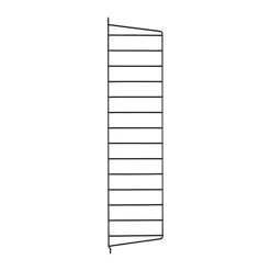 String Panel de pared , , 75x20 cm, paquete de 1 Negro Outlet