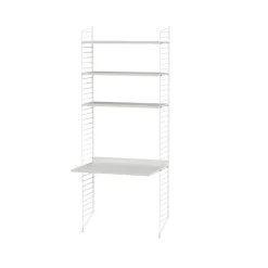 String Estanterias String<Panel de suelo , , 200x30 cm, paquete de 2 Blanco
