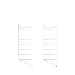 String Estanterias String|Estantes Y Estanterías De Pared<Panel de suelo , , 85x30 cm, paquete de 2 Blanco