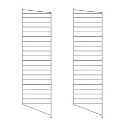 String Panel de suelo , oscuro, 115x30 cm, set de 2 Gris Online