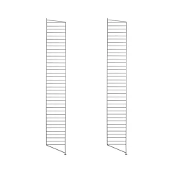 String Estanterias String|Estantes Y Estanterías De Pared<Panel de suelo , , 200x30 cm, paquete de 2 Negro