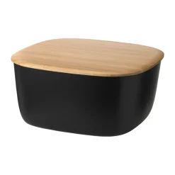 RIG-TIG Paneras De Cocina<Panera BOX-IT 23x23 cm, Black Negro