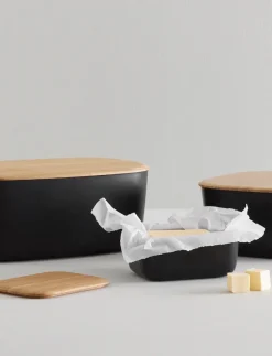 RIG-TIG Paneras De Cocina<Panera BOX-IT 23x23 cm, Black Negro