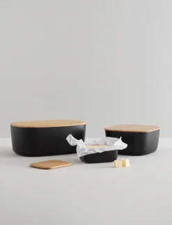 RIG-TIG Paneras De Cocina<Panera BOX-IT 23x23 cm, Black Negro