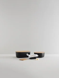 RIG-TIG Paneras De Cocina<Panera BOX-IT 23x23 cm, Black Negro