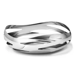 Georg Jensen Paneras De Mesa<Panera Cobra, Acero inoxidable Plateado