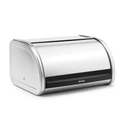 Brabantia Paneras De Cocina<Panera Roll Top pequeña, acero mate Plateado