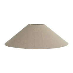 Watt & Veke Pantalla de lámpara Basic flat Ø42 cm, Natural Beige Sale