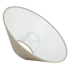 Watt & Veke Pantalla de lámpara Basic flat Ø36 cm, Natural Beige Sale