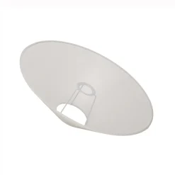 Watt & Veke Pantalla de lámpara Basic flat Ø42 cm, White Blanco Hot