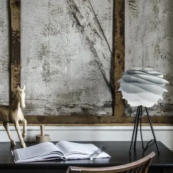 Umage Pantalla de lámpara Carmina mini Ø32 cm, Misty grey Gris Clearance