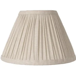 Watt & Veke Pantalla de lámpara Ella Ø33 cm, Natur Beige New