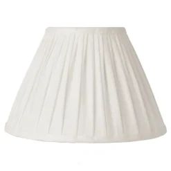 Watt & Veke Pantalla de lámpara Ella Ø26 cm, Blanco Outlet
