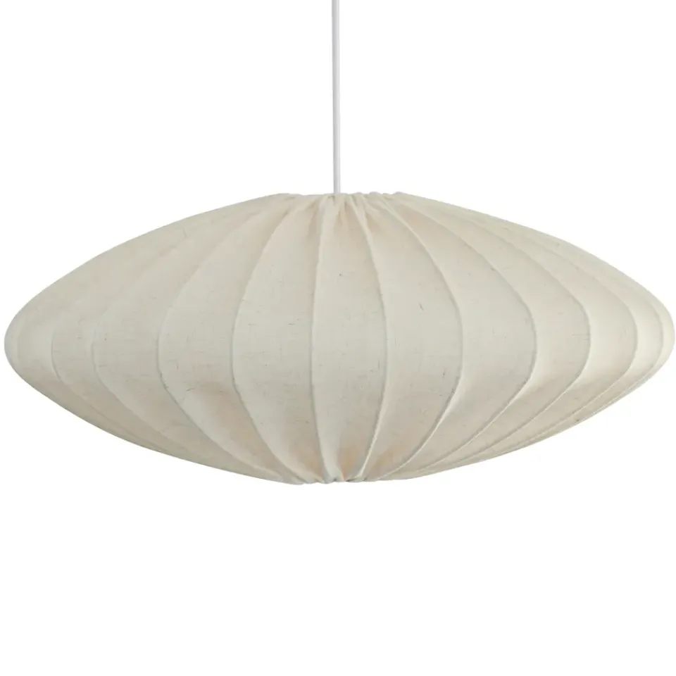 Watt & Veke Pantalla de lámpara Ellipse P65 cm lino, Natural Beige Discount