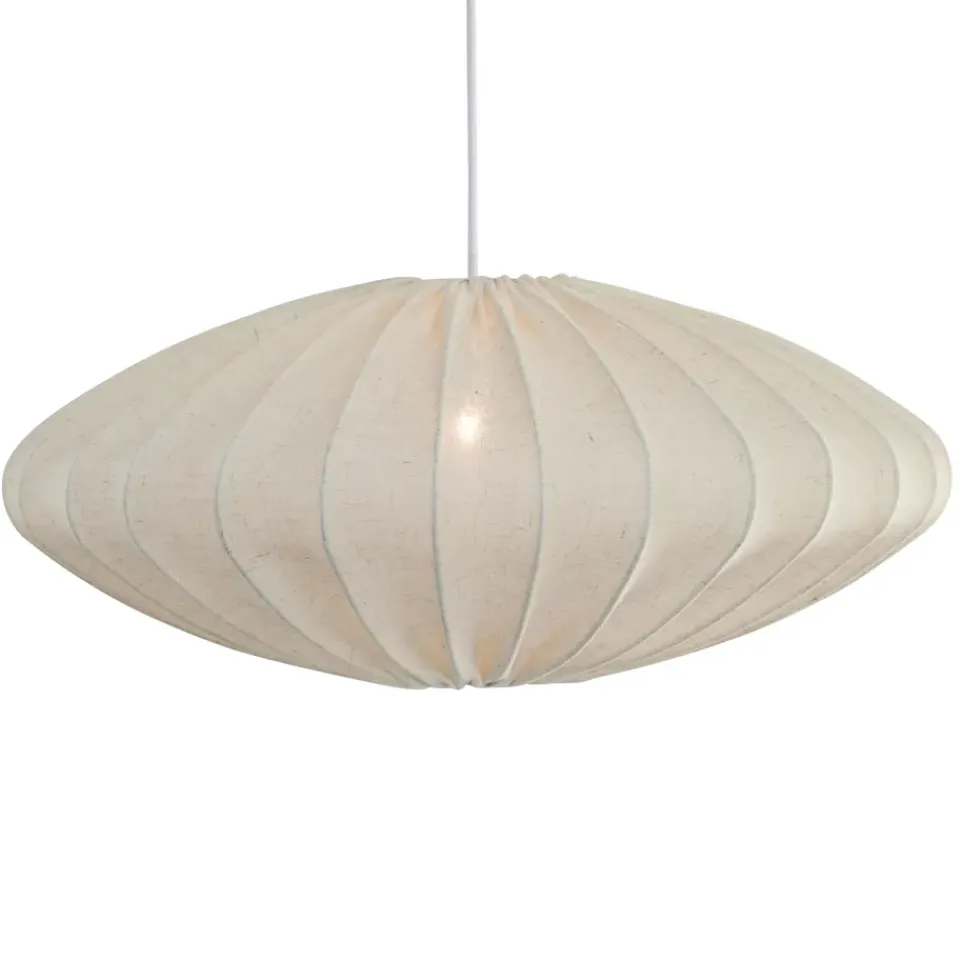 Watt & Veke Pantalla de lámpara Ellipse P65 cm lino, Natural Beige Discount