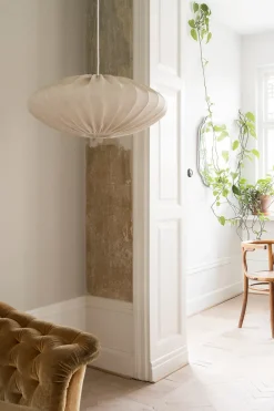 Watt & Veke Pantalla de lámpara Ellipse P65 cm lino, Natural Beige Discount