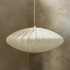 Watt & Veke Pantalla de lámpara Ellipse P65 cm lino, Natural Beige Discount