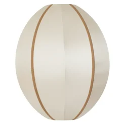 Oi Soi Oi Pantallas De Lámparas<Pantalla de lámpara Indochina Classic Oval S, Offwhite-amber Blanco