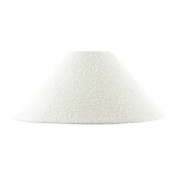 Globen Lighting Pantalla de lámpara Iris 45, Bouclé Blanco Online