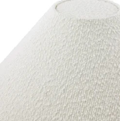 Globen Lighting Pantalla de lámpara Iris 45, Bouclé Blanco Online