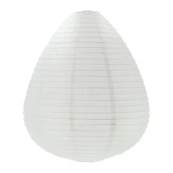 Scandi Living Pantalla de lámpara Lucent drop, Ø53 cm Blanco Discount