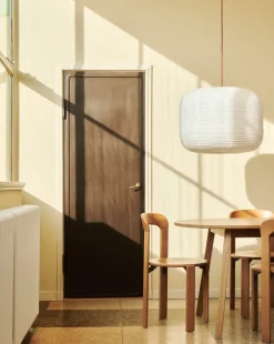 HAY Pantalla de lámpara Paper Shade Donut, Classic white Ø80 Blanco Online