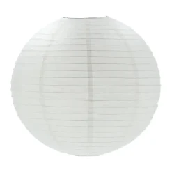 Scandi Living Pantallas De Lámparas<Pantalla de lámpara redonda Lucent, Ø53 cm Blanco