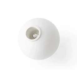Audo Copenhagen Pantalla de lámpara TR vidrio opalino, mate Blanco New