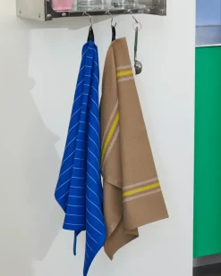 HAY Paño de cocina Canteen 52x80 cm, Blue/fuchsia Azul Clearance