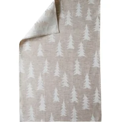 Fine Little Day Paños De Cocina De Navidad<Paño de cocina Gran, lino, Sand Beige