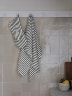 Tell Me More Paños De Cocina|Paños De Cocina<Paño de cocina Leon 50x70 cm, Seagrass BlancoVerde