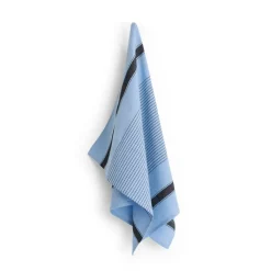 HAY Paño de cocina Linear 52x80 cm, Sky blue Azul Clearance