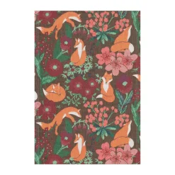 Ekelund Linneväveri Paños De Cocina De Navidad<Paño de cocina Rävdans 35x50 cm, Multi