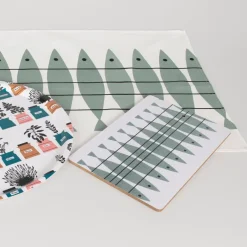 Almedahls Paño de cocina Sill, verde-gris GrisVerdeNegro Sale