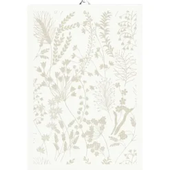 Ekelund Linneväveri Paño de cocina Strå 35x50 cm, Beige BeigeBlanco New