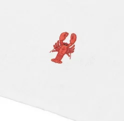 Normann Copenhagen Paño de cocina Yummy 50x70 cm, Lobster BlancoRojo Best