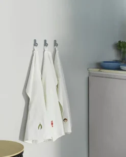 Normann Copenhagen Paño de cocina Yummy 50x70 cm, Lobster BlancoRojo Best