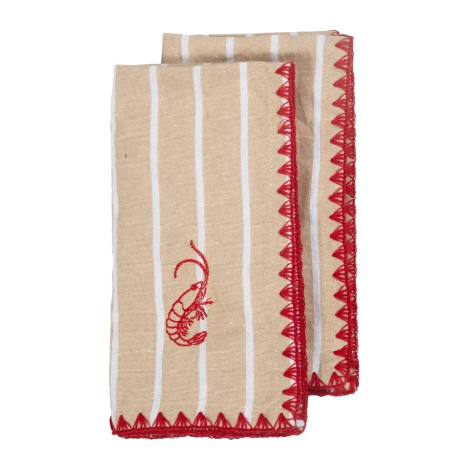 Byon Paños de cocina Bubba 50x70 cm 2-pack, Beige Online