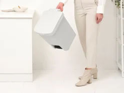 Brabantia Papelera con pedal StepUp de 25 L, claro Gris Sale