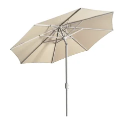 Brafab Parasol Bolano, Champagne, Ø270 cm Beige Outlet