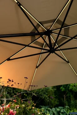 Brafab Sombrillas Y Parasoles|Protectores De Sol<Parasol Cilento, Light grey-khaki Gris