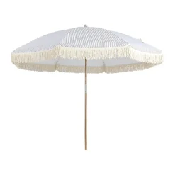 Brafab Sombrillas Y Parasoles|Protectores De Sol<Parasol Gatsby, Grey stripe, Ø256 cm Gris